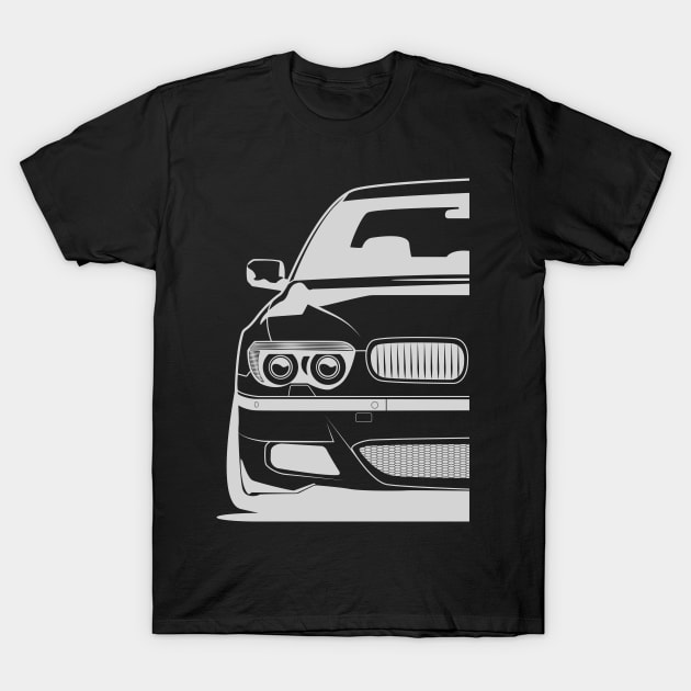 E65 E66 T-Shirt by BlueRoller